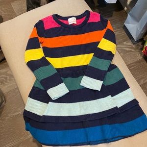 Hanna Andersson Rainbow Sweater Dress
